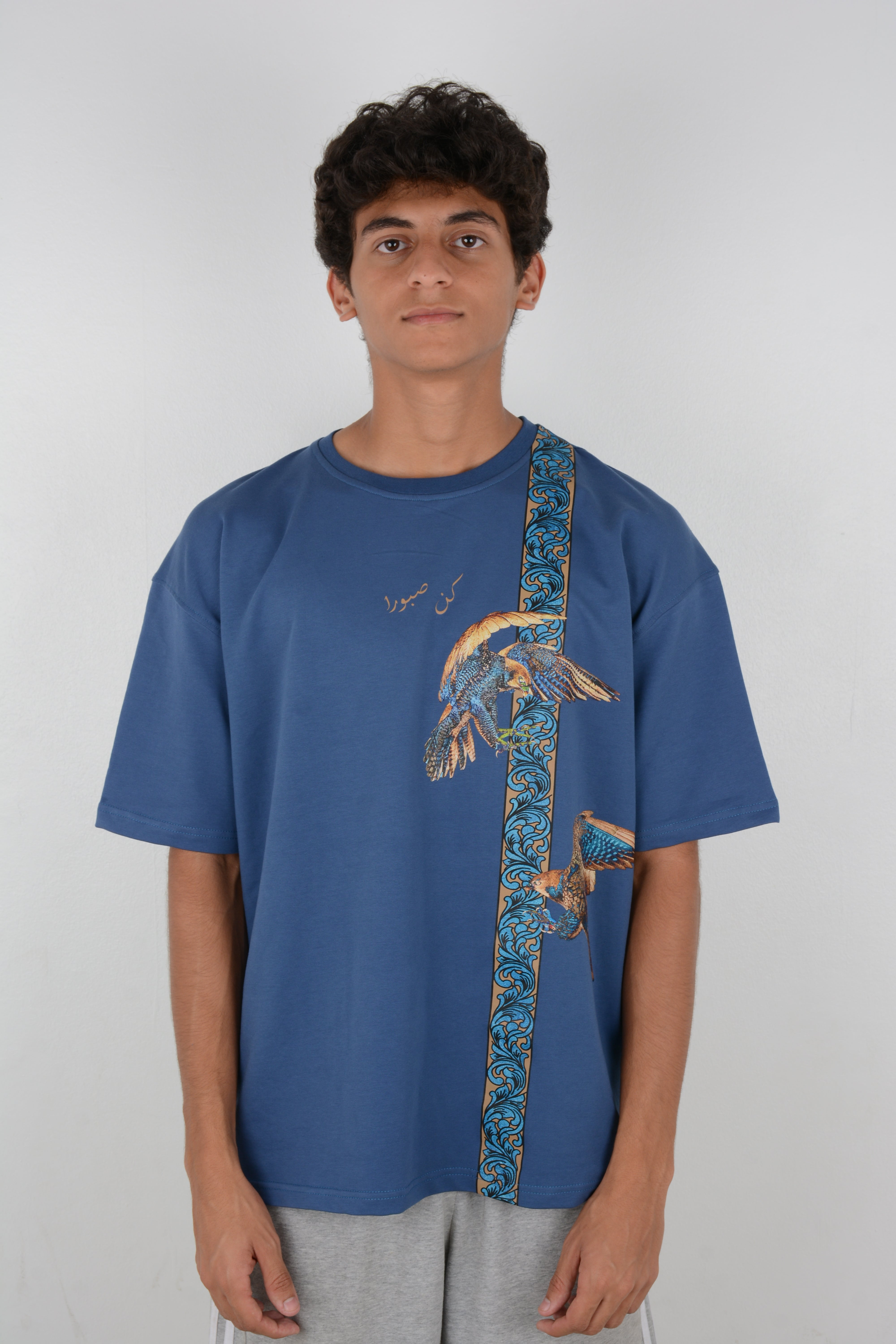 OVERSIZE NAVY BLUE T-SHIRT (SABR)