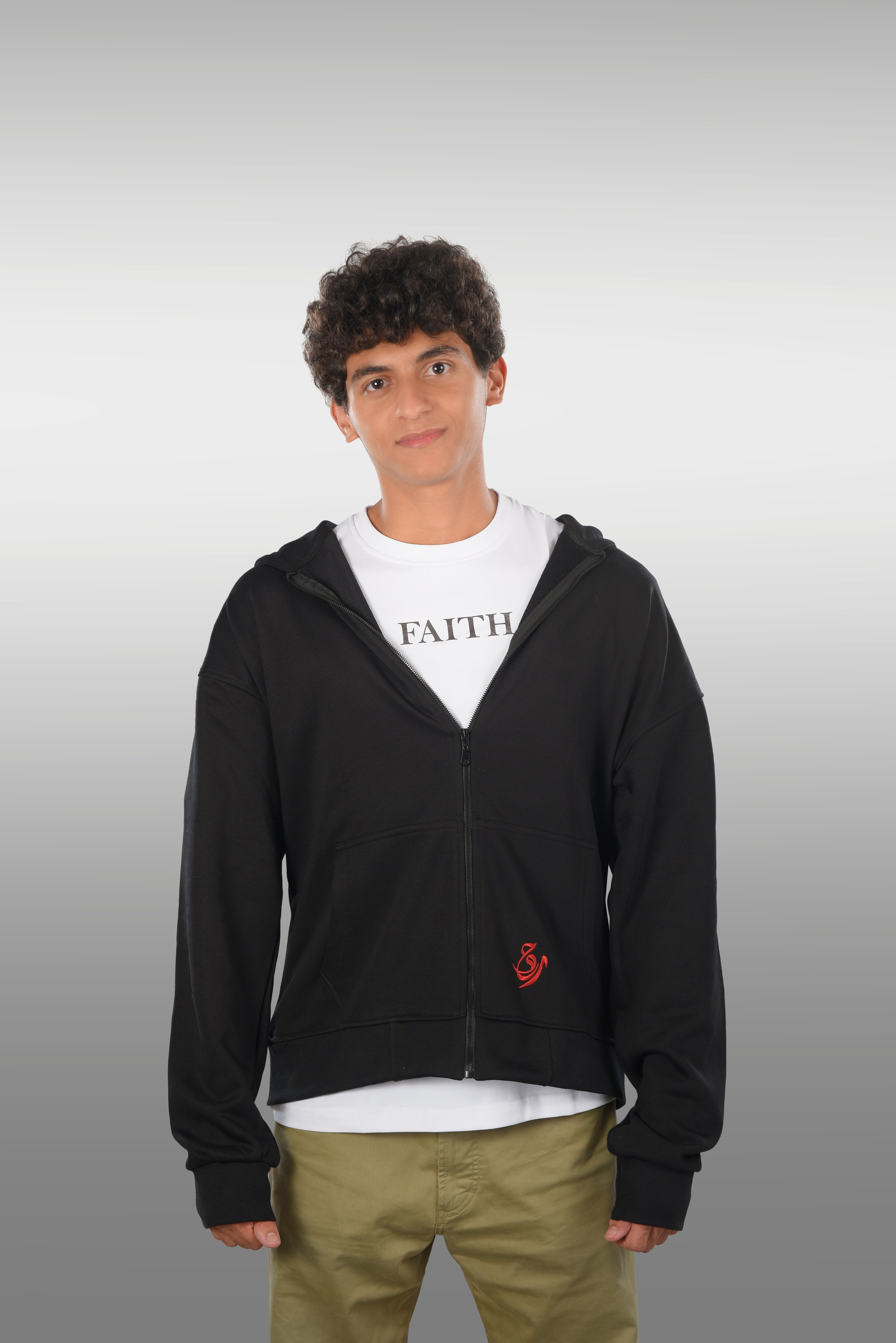 The "جَلَد" Black Jacket