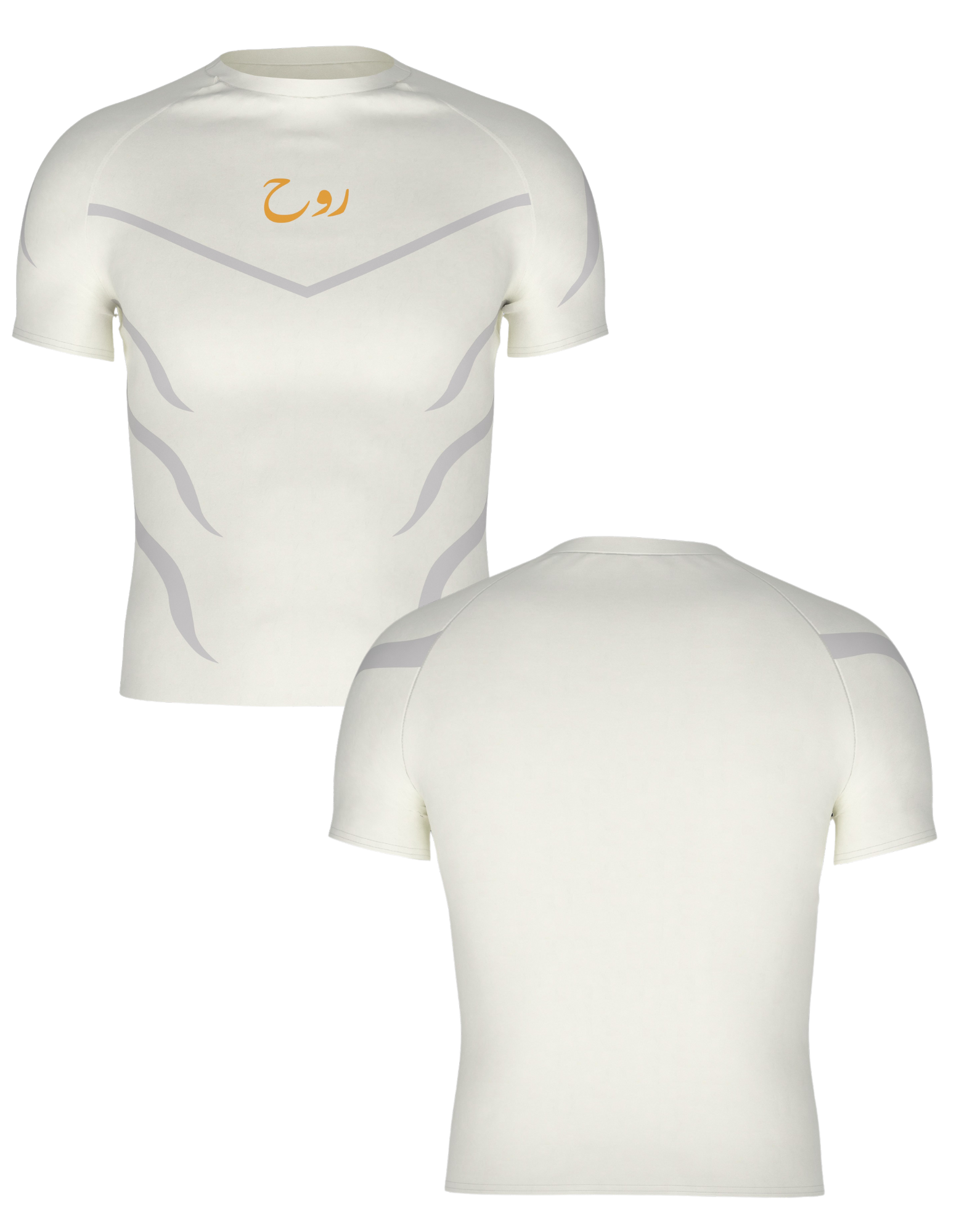 COMPRESSION WHITE T-SHIRT